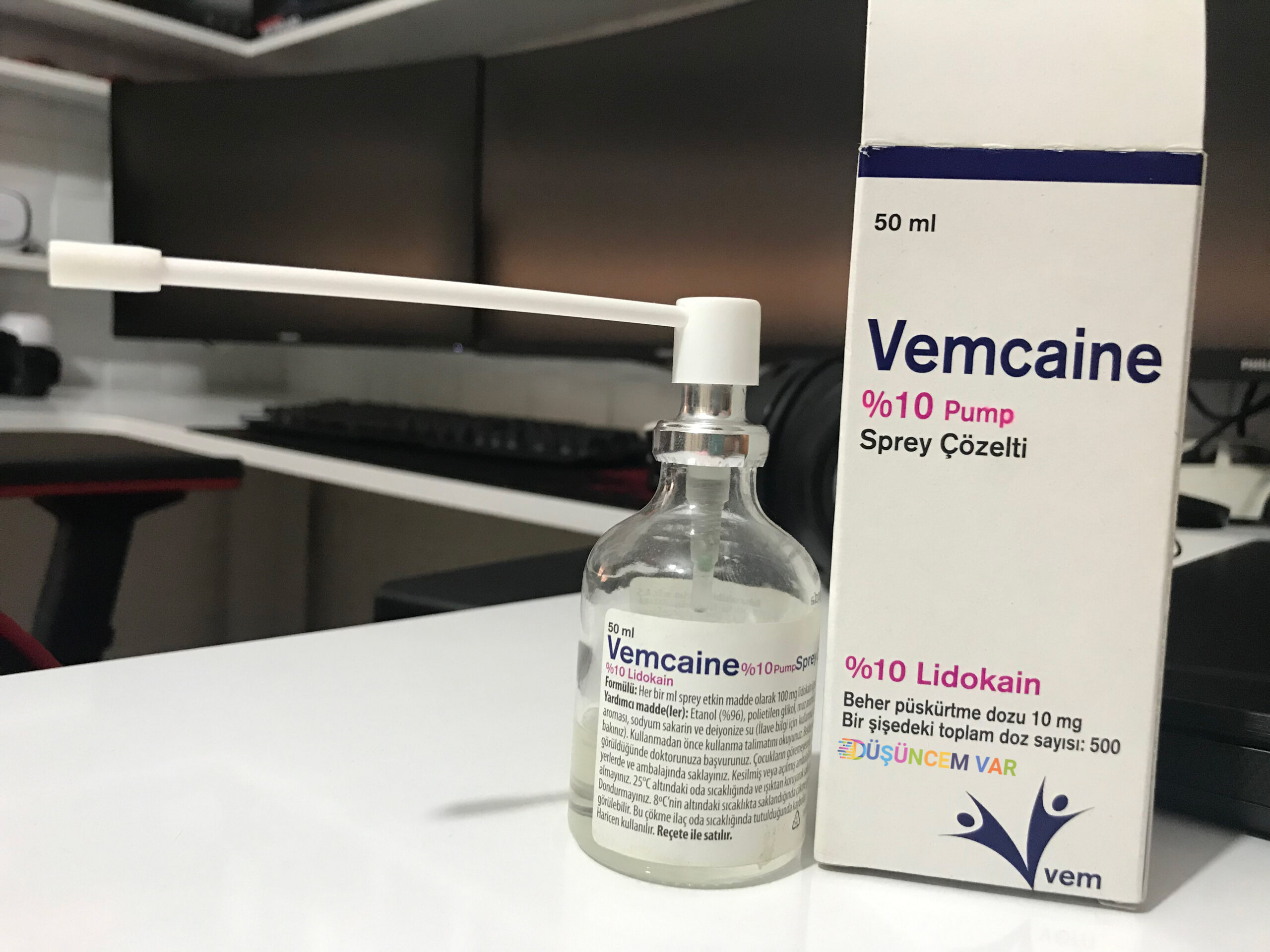 Vemcaine Sprey Nedir